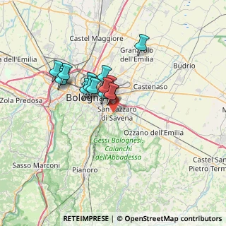 Mappa Via Cracovia, 40139 Bologna BO, Italia (5.35867)