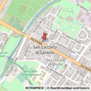 Mappa Via Emilia, 29A, 40068 San Lazzaro di Savena, Bologna (Emilia Romagna)