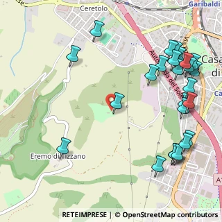 Mappa Via Belvedere, 40033 Casalecchio di Reno BO, Italia (0.70385)