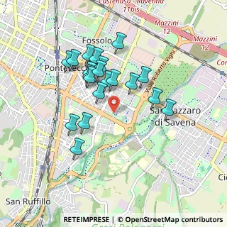 Mappa Via Faenza, 40139 Bologna BO, Italia (0.8035)