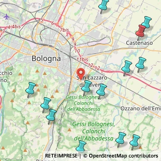 Mappa Via Faenza, 40139 Bologna BO, Italia (6.36154)