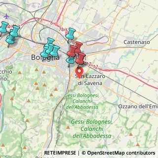 Mappa Via Faenza, 40139 Bologna BO, Italia (4.96133)