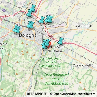 Mappa Via Faenza, 40139 Bologna BO, Italia (4.08308)