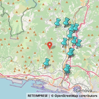 Mappa Via Scarpino, 16162 Genova GE, Italia (4.25429)