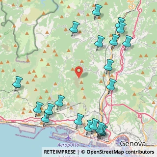 Mappa Via Scarpino, 16162 Genova GE, Italia (5.783)