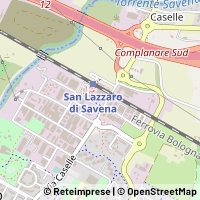 Kaart San Lazzaro di Savena