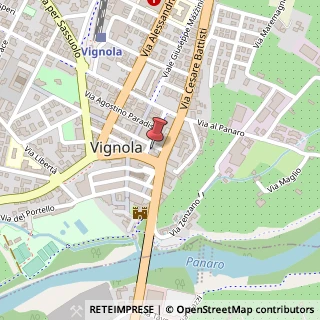 Mappa Corso Italia, 72, 41058 Vignola, Modena (Emilia Romagna)