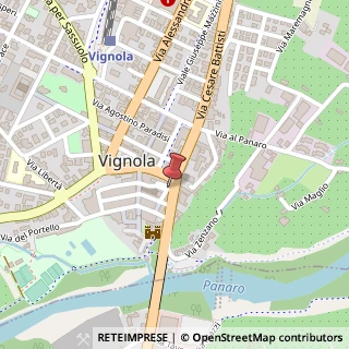 Mappa Via Francesco Selmi, 7, 41058 Vignola, Modena (Emilia Romagna)