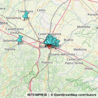 Mappa Via Alessandro Bonci, 40137 Bologna BO, Italia (6.44167)