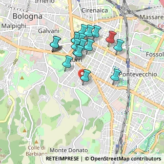 Mappa Via Alessandro Bonci, 40137 Bologna BO, Italia (0.8685)