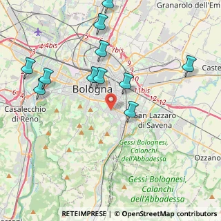 Mappa Via Alessandro Bonci, 40137 Bologna BO, Italia (4.56818)