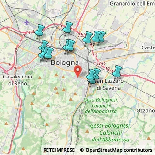 Mappa Via Alessandro Bonci, 40137 Bologna BO, Italia (3.67467)