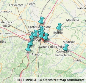 Mappa Via Ettore Nadalini, 40139 Bologna BO, Italia (8.0975)