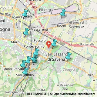 Mappa Via Enrico Golinelli, 40139 Bologna BO, Italia (2.33364)