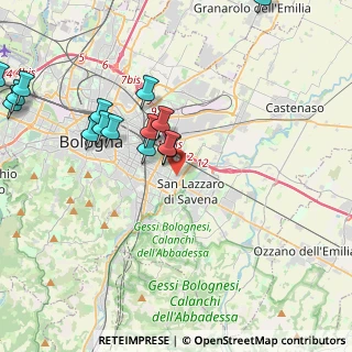 Mappa Via Enrico Golinelli, 40139 Bologna BO, Italia (4.86267)