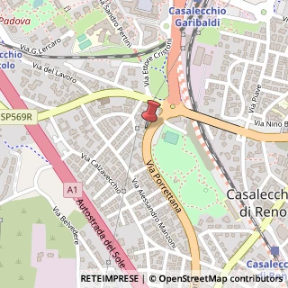 Mappa Via Porrettana, 382, 40033 Casalecchio di Reno, Bologna (Emilia Romagna)