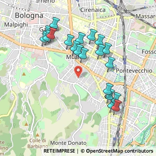 Mappa Via Vincenzo Martinelli, 40137 Bologna BO, Italia (1.025)