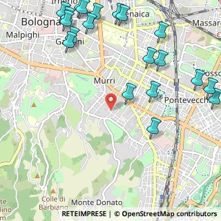 Mappa Via Vincenzo Martinelli, 40137 Bologna BO, Italia (1.528)