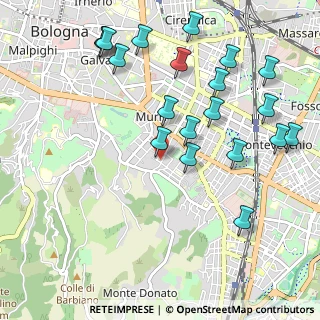 Mappa Via Vincenzo Martinelli, 40137 Bologna BO, Italia (1.194)