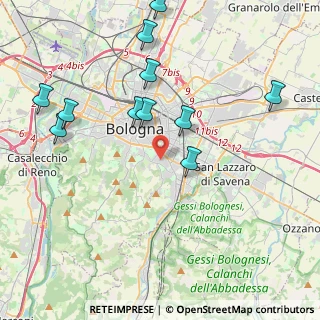 Mappa Via Vincenzo Martinelli, 40137 Bologna BO, Italia (4.55091)