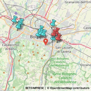Mappa Via Vincenzo Martinelli, 40137 Bologna BO, Italia (3.37071)