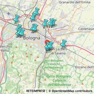 Mappa Via Francesco Brizzi, 40139 Bologna BO, Italia (4.05813)