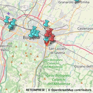 Mappa Via Francesco Brizzi, 40139 Bologna BO, Italia (4.104)