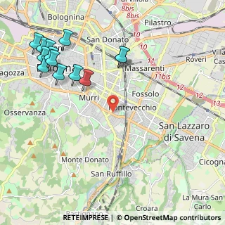 Mappa Orti, 40137 Bologna BO, Italia (2.69923)