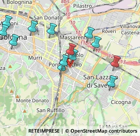 Mappa Via Alba, 40139 Bologna BO, Italia (2.07154)