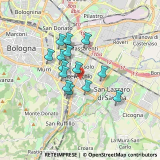 Mappa Via Alba, 40139 Bologna BO, Italia (1.39786)