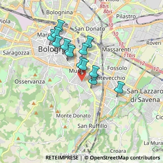 Mappa Via Enrico Caruso, 40137 Bologna BO, Italia (1.52429)