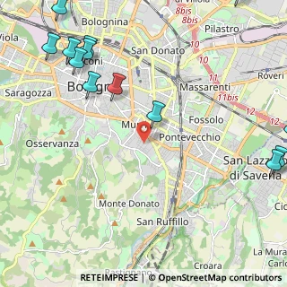 Mappa Via Enrico Caruso, 40137 Bologna BO, Italia (3.26462)