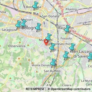Mappa Via Enrico Caruso, 40137 Bologna BO, Italia (2.31)
