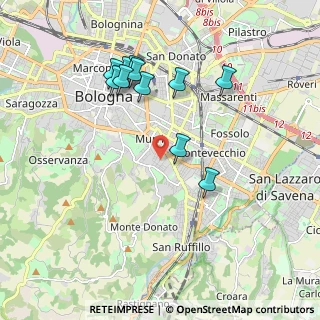Mappa Via Enrico Caruso, 40137 Bologna BO, Italia (1.89273)