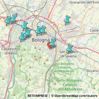 Mappa Via Enrico Caruso, 40137 Bologna BO, Italia (4.66909)