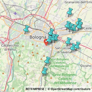 Mappa Via Enrico Caruso, 40137 Bologna BO, Italia (4.35056)