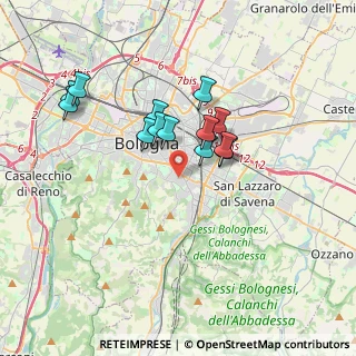Mappa Via Enrico Caruso, 40137 Bologna BO, Italia (3.06385)