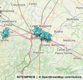 Mappa Passaggio Giuseppe Dordoni, 40137 Bologna BO, Italia (18.75077)