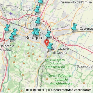 Mappa Passaggio Giuseppe Dordoni, 40137 Bologna BO, Italia (4.84455)