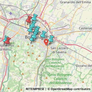 Mappa Passaggio Giuseppe Dordoni, 40137 Bologna BO, Italia (3.91583)