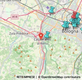 Mappa 40033 Casalecchio di Reno BO, Italia (5.96417)