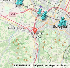 Mappa 40033 Casalecchio di Reno BO, Italia (6.63625)