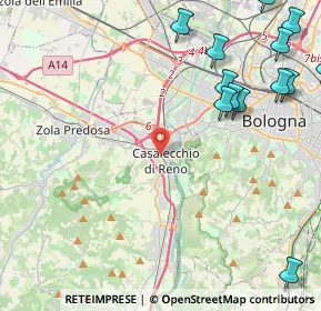Mappa 40033 Casalecchio di Reno BO, Italia (7.02211)