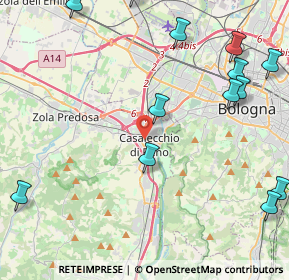 Mappa 40033 Casalecchio di Reno BO, Italia (6.32)