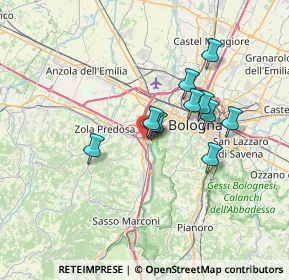 Mappa 40033 Casalecchio di Reno BO, Italia (5.36818)