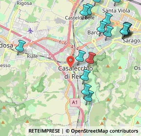 Mappa 40033 Casalecchio di Reno BO, Italia (2.66333)