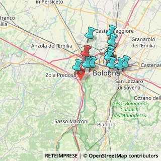 Mappa 40033 Casalecchio di Reno BO, Italia (6.42643)