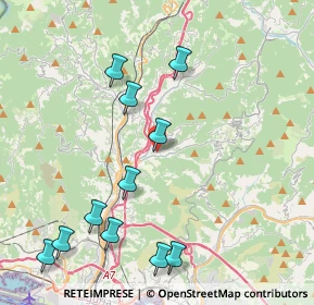 Mappa 16010 Manesseno GE, Italia (4.75455)