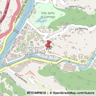 Mappa Via Barasino, 35, 16010 Sant'Olcese, Genova (Liguria)