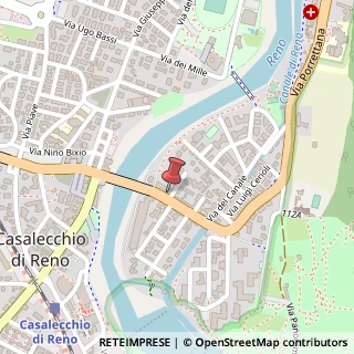 Mappa Via Arsenio Crespellani, 184, 40033 Casalecchio di Reno, Bologna (Emilia Romagna)
